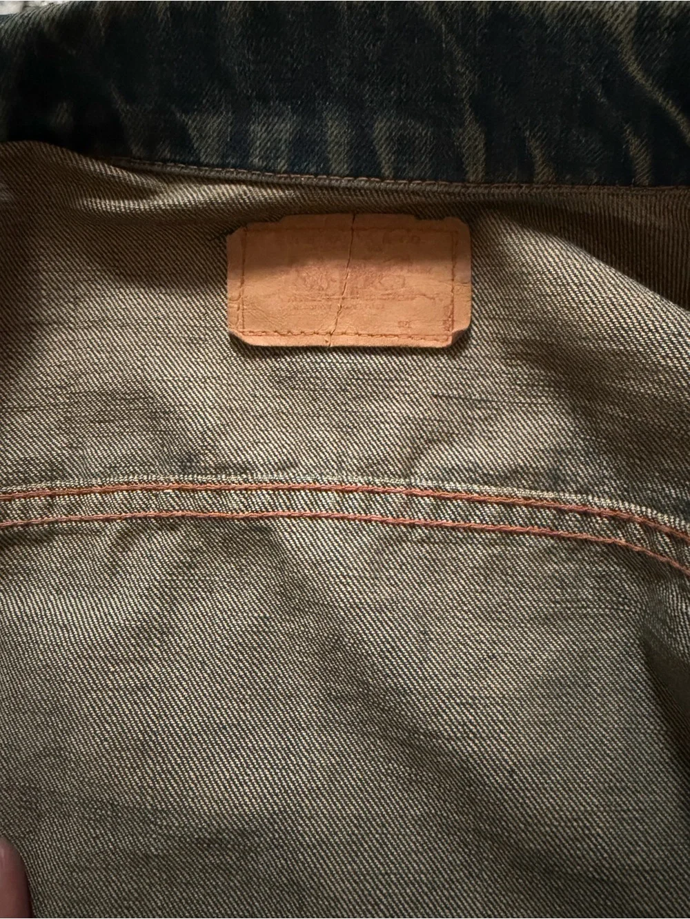 Vintage 60s 70s Levi’s Big E Type 3 III Trucker Denim Jacket USA Dark Wash Rare - Picture 10 of 16